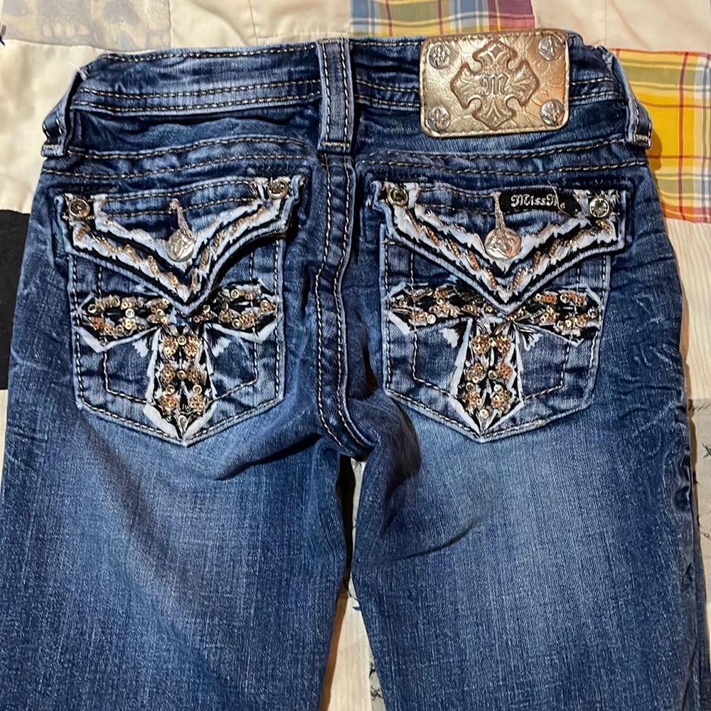 Girls Miss Me jeans size 8